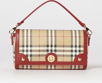 Burberry Borsa Note Burberry in cotone spalmato stampa Vintage Check