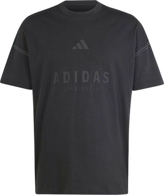 adidas All SZN T-Shirt Asia Sizing Black JJ3658