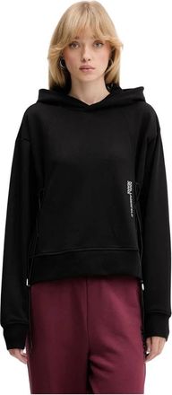 Karl Lagerfeld Utility Hoodie - Dames - Hoodies - Zwart - M - Katoen - Hoodies & sweatvesten