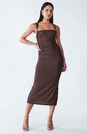 BWLDR Myran Dress in Rose Gold at Nordstrom, Size 12