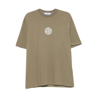 Stone Island T-shirt - Heren - T-shirts - Groen - 2XL - Tops