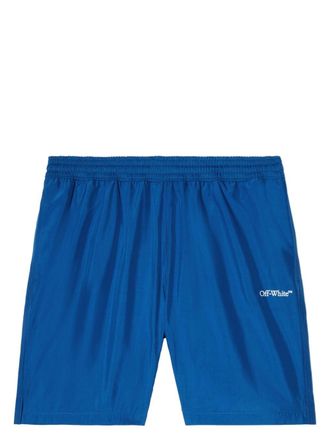 Off-white Costume da bagno con stampa Arrows - Blu