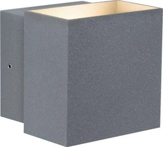 Paulmann Cybo Aplique De Pared Led Gris Moderno Exterior