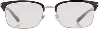 Gucci Demo Rectangular Mens Eyeglasses GG1448O 003 56