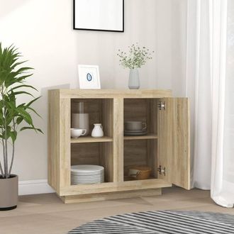 Berkfield Home Sideboard Sonoma Oak in Light Tan