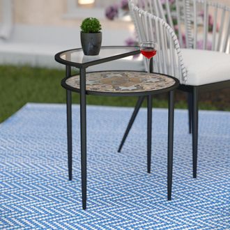 SEI Lorengo Outdoor Accent Table