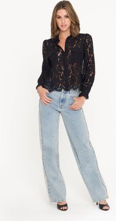 Generation Love Erika Crystal Jeans in Blue at Nordstrom, Size 26 33