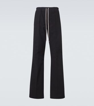Rick Owens Pantalones anchos Dietrich de algod&oacute;n