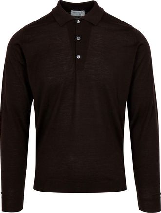 John Smedley Camisetas Y Polos Marr&oacute;n