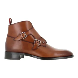 Christian Louboutin Schoenen, Heren, Bruin, 42 EU, Leer, Enkellaars