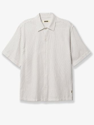 Woodbird Camicia WBWang in misto lino e cotone - WOODBIRD - gender_Man
