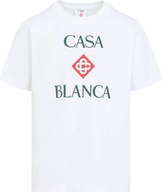 Casablanca Casablanca Diamond Logo-print T-shirt