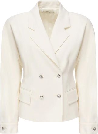 Alessandra Rich Mujer, Chaquetas, Blanco, Talla: S