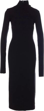Balenciaga Abito a collo alto - Nero