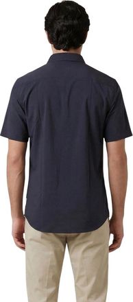 A|X Armani Exchange Polyamide Shortsleeve Shirt - Navy