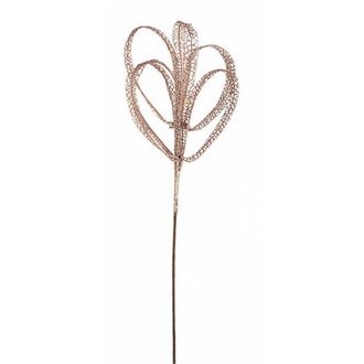 BIZZOTTO Ramo De Flores Joseline Oro Rosa 12x H65cm