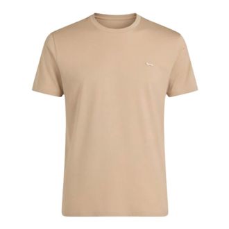 Harmont & Blaine Premium Cotton T-shirt - male - Harmont & Blaine - T-Shirts - Beige - XL - Tops