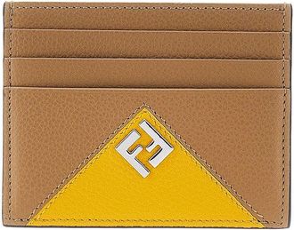 Fendi Fendi Lui grained leather cardholder Man One Size