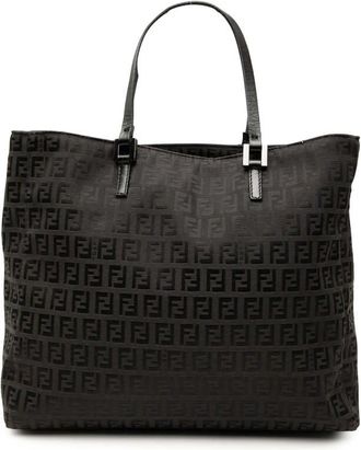 Fendi Pre-owned Fendi Zucchino Canvas Tote Ladies 2448 8BH019 029