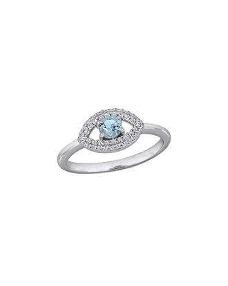 Rina Limor Silver 0.53 ct. tw. Lab-Grown Gemstone Ring