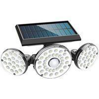 OEM L&aacute;mpara Solar Para Exteriores, 70 Led, Con Sensor De Movimiento, Resistente Al Agua Ip65, Luz Solar De Pared Giratoria De 360&deg; Para Balcones Y Jardine