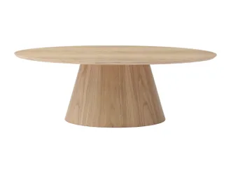 Vente-Unique Tavolino in rovere Naturale chiaro - ANTELADA
