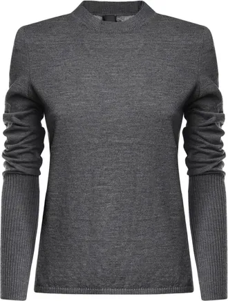 Pinko Pinko, Truien & Vesten, Dames, Grijs, XS, Round-neck Truien