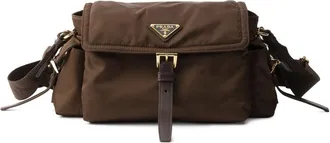 Prada Explore Medium Re-nylon Shoulder Bag With Flap