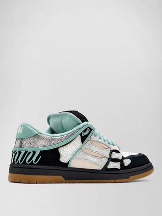 Amiri xl skeleton motif low sneakers panels
