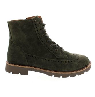 Aetrex Womens Margot Lace-Up Boot In Dark Green