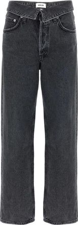 A Gold E Dames, Jeans, Grijs, Maat: W27 Katoen