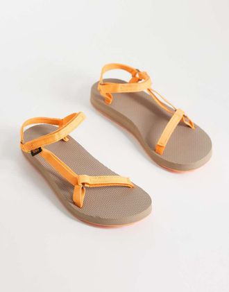 Teva Original Universal - Sandali slim color papaya-Arancione