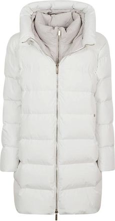 Moorer Donna, Cappotti, Bianco, M, new