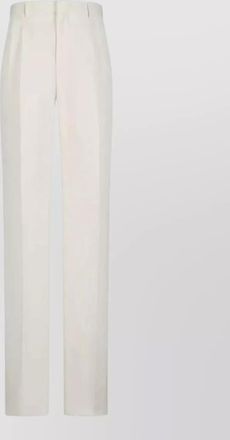 Lardini mens regular drop trousers straight leg belt loops