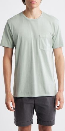 Rag & Bone Classic Fit Garment Dye Pocket T-Shirt in Bluegrey at Nordstrom, Size Xx-Large