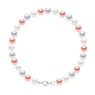 Ateliers Saint Germain Armband van Echte Gecultiveerde Zoetwaterparels Rond 6-7 mm