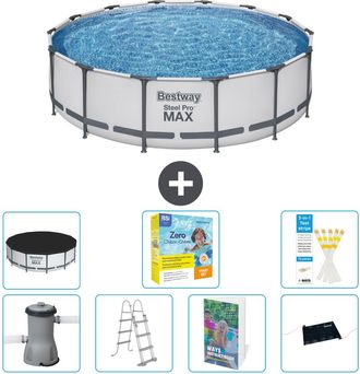 Bestway Piscina Bestway Steel Pro Max Redonda - 427x122 Cm - 8-piezas S582