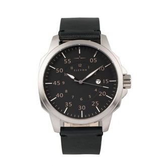 Elevon Watches Hughes Black Dial Mens Watch ELE101-2