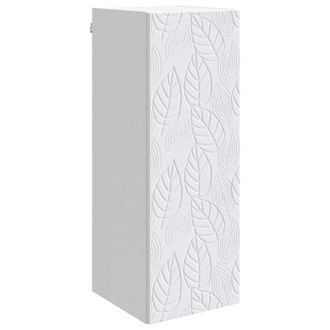 vidaXL Armario De Pared Blanco 33 X 34,5 X 90 Cm Madera De Ingenier&iacute;a Vidaxl