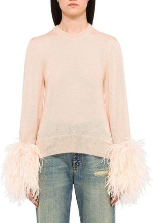 Gucci Womens Multicolor Wool Sweatshirt Clothing