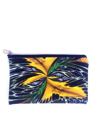 MARIA ENRICA NARDI Circe printed clutch