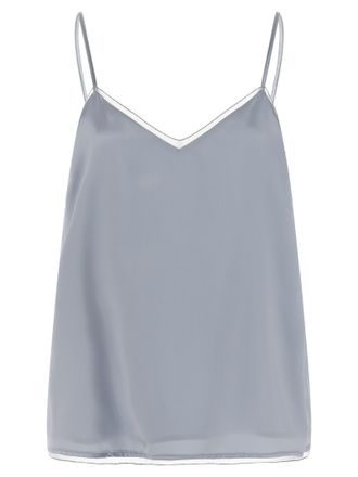 Fabiana Filippi Viscose Tank Womens Tops