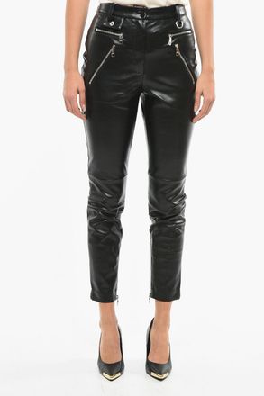 Dolce & Gabbana Pantaloni In Pelle Vegana Regular Fit Dolce & Gabbana