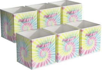 Sorbus 11In Fabric Storage Cubes - Pack Of 6