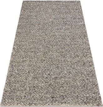 RugsX Rugsx - Wool carpet tahar 99005 anthracite - hand-woven loop, Melange multicolour 120x180 cm