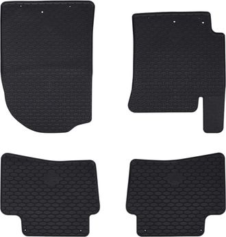 vidaXL Vidaxl Tappetino Per Auto 4 Pz Adatto Per Kia Rio, Stonic 2017