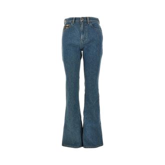 Burberry Stretch denim bootcut jeans Woman 26