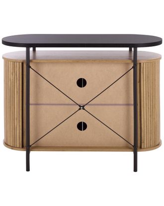 Safavieh Etka Tambour Doors Compact Sideboard