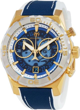 Technomarine Reef Chronograph Quartz Blue Dial Mens Watch TM-519007
