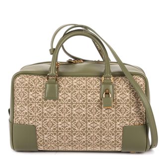 Loewe Amazona Anagram Zip Tote 28 schoudertas